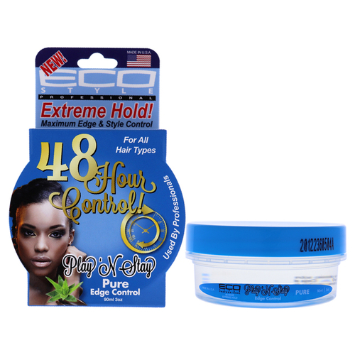 Ecoco I0107776 3 oz Playn Stay Edge Control Gel Pure for Unisex