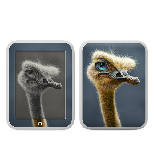 DecalGirl BNNG-OSTRICHTOTEM Barnes & Noble Nook GlowLight Skin - Ostri