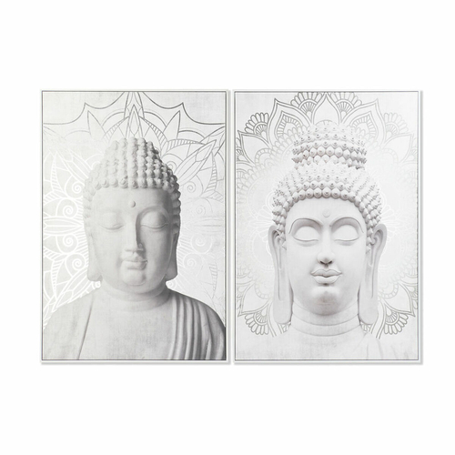 Painting DKD Home Decor 82,5 x 4,5 x 122,5 cm Buddha Oriental (2
