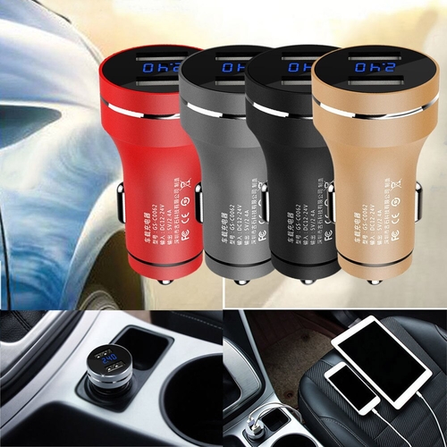 Car Charger 5V/2.4A Quick Charge Dual USB Port