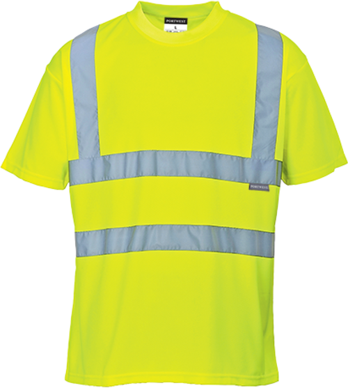 Hi-Vis T Shirt - 2XL - Yellow
