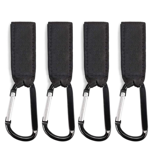 4Pcs Hanger Pram Wheelchair Shopping Bag Carriage
