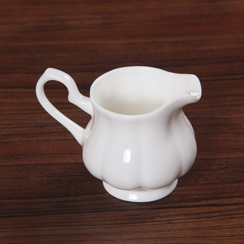 Creative White Bone china Milk Tank