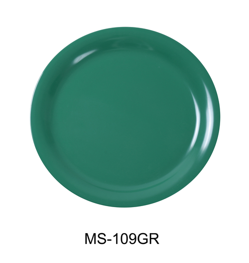 Yanco MS-109GR Mile Stone Narrow Rim Round Plate