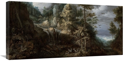 Global Gallery GCS-456820-1836-142 18 x 36 in. Landscape with the Temp