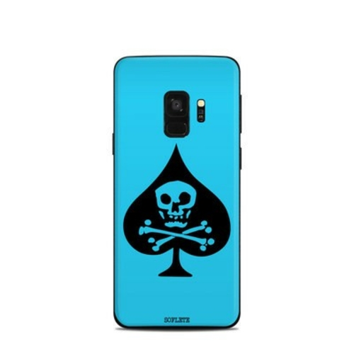 DecalGirl SGS9-SFLT-BLUE Samsung Galaxy S9 Skin - SOFLETE Blue Logo