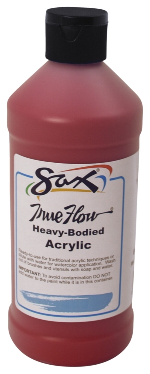 SAX 1572461 Bright Red True Flow Pint Acrylic Paint