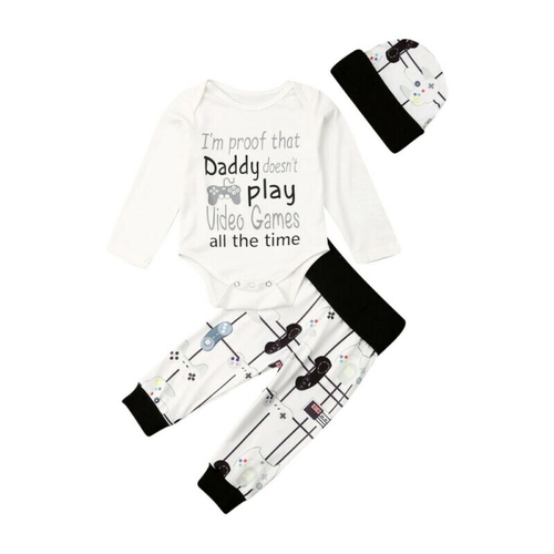 Pudcoco Autumn Newborn kids Baby Boys Girl Outfit