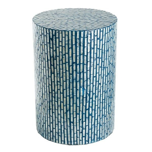 Turquoise Shell Stool