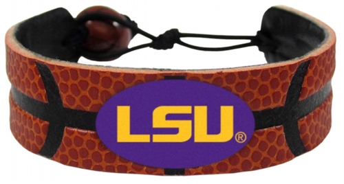 LSU Tigers Classic Basketball Bracelet