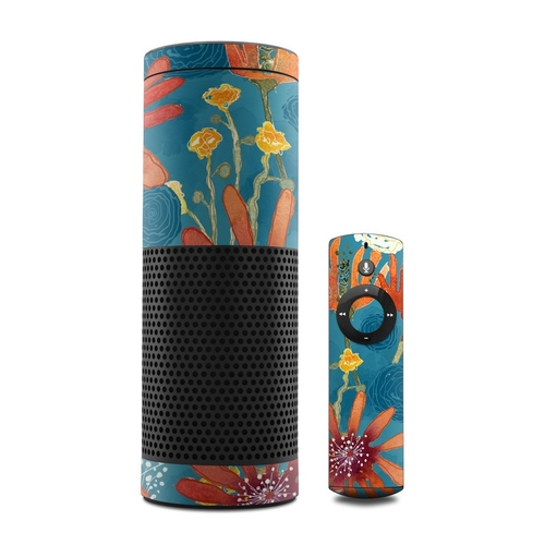 DecalGirl AECO-SUNBAKED Amazon Echo Skin - Sunbaked Blooms