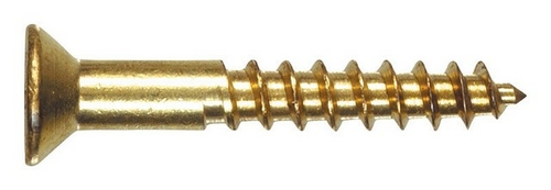 Hillman 7302 12 x 2 in. Wood Screw - pack of 10