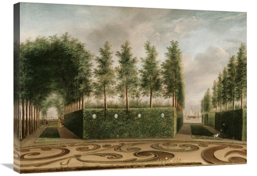 Global Gallery GCS-459888-2432-142 24 x 32 in. A Formal Garden Art Pri