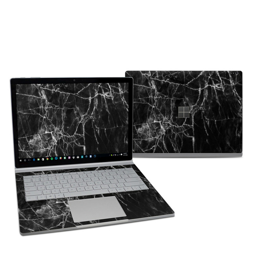 DecalGirl MISB2-BLACK-MARBLE Microsoft Surface Book 2 13.5 in. i5 Skin