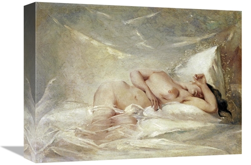 Global Gallery GCS-281857-16-142 16 in. Reclining Nude Art Print - Cha