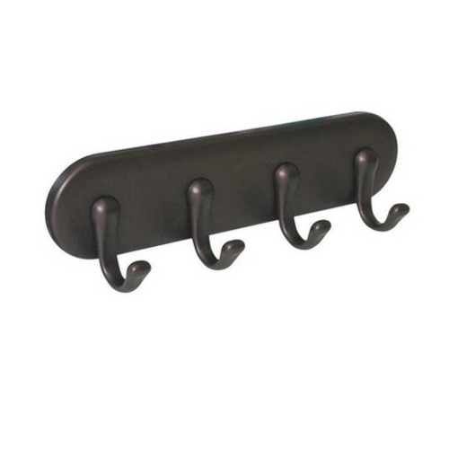 Interdesign 54471 Bronze Self Adhesive Small Key Rack