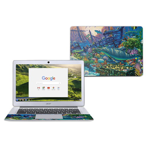 MightySkins ACCR14-Sunken Treasure Skin for Acer Chromebook 14 in. CB3