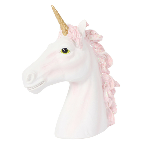 Pink Unicorn Head Ornament