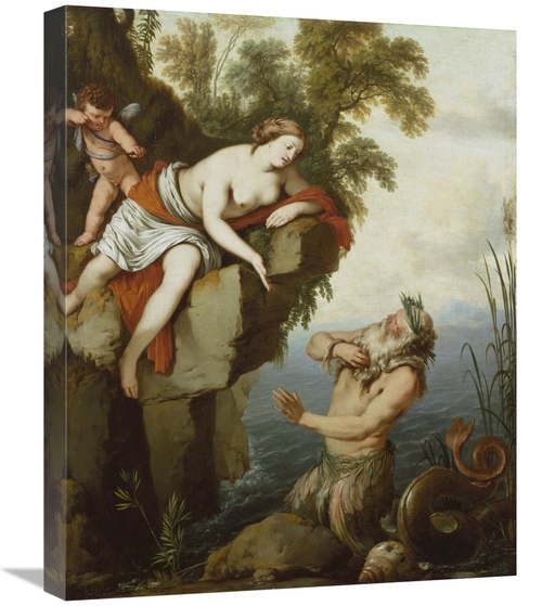 Global Gallery GCS-459963-2024-142 20 x 24 in. Glaucus & Scylla Art Pr