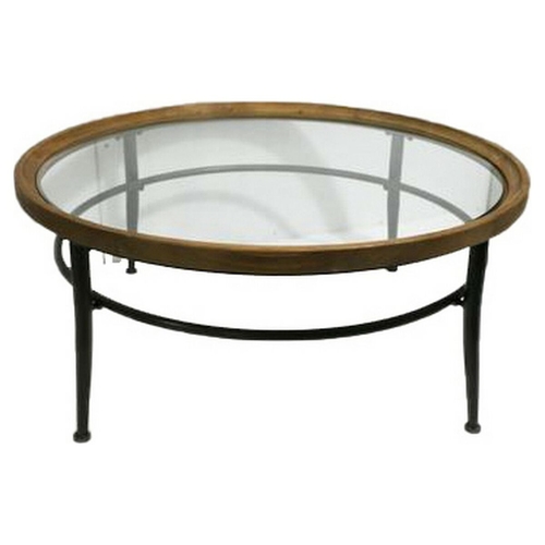 Side table DKD Home Decor S3023701 Multicolour Natural Dark grey Metal