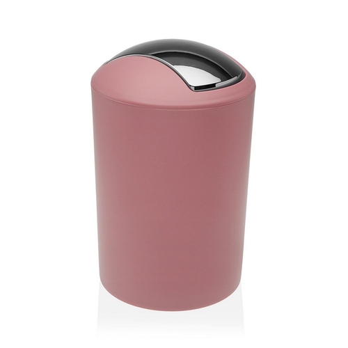 Rubbish bin Versa Pink polypropylene (18 x 31 x 18 cm)