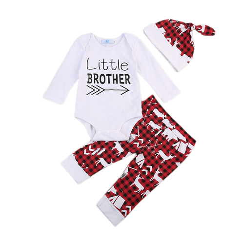 Toddler Infant Newborn Little Brother Baby Boy