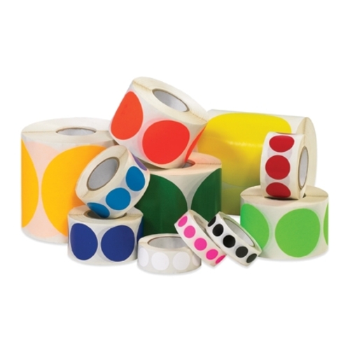 Tape Logic DL690M 0.50 in. Purple Inventory Circle Labels, Purple 