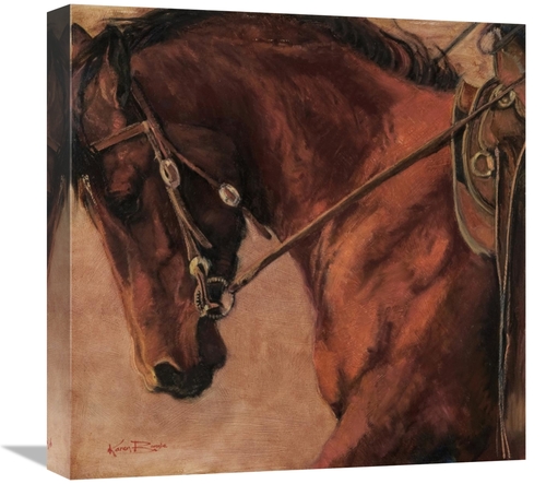 Global Gallery GCS-39812-1818-142 18 x 18 in. Winter Workout Art Print