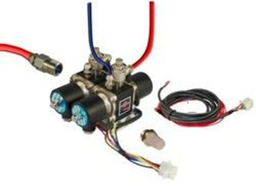 AirBagIt AIRVALVE-ENGINE-4CC 0.50 In. Brass Air Valves 2-F 3-Position