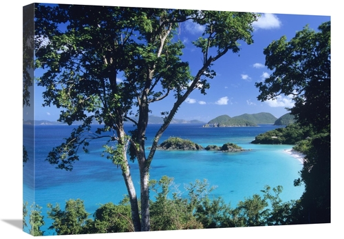 Global Gallery GCS-396489-1824-142 18 x 24 in. Caribbean Seen Through 