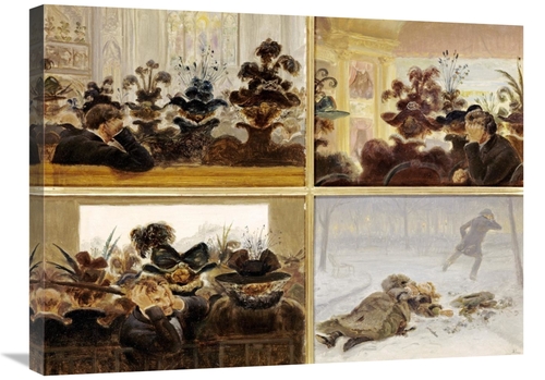 Global Gallery GCS-268089-30-142 30 in. The Artists Commentary on Wome