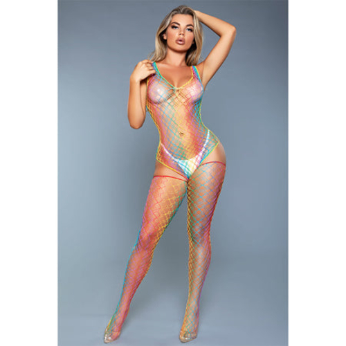 Sweet Revenge Bodystocking Rainbow OSQ