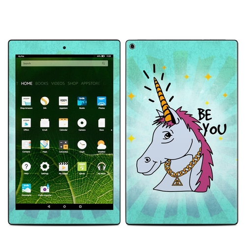 DecalGirl AKHD10-BEYOUNI Amazon Kindle Fire HD10 2015 Skin - Be You Un