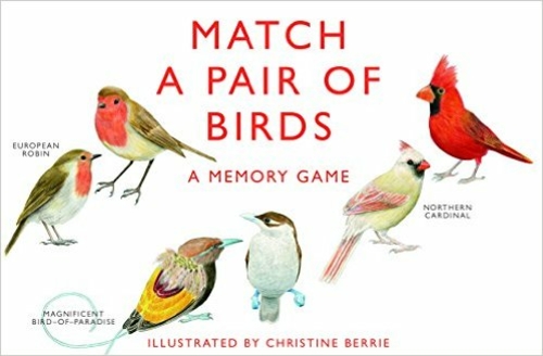 Chronicle Books CB9781856699662 Match a Pair of Birds Memory Game