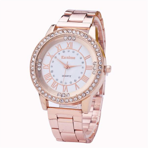 Luxury Watch Women Crystal Rhinestone