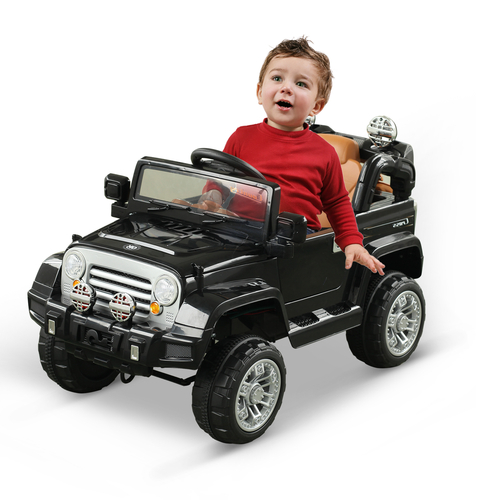 Aosom 12V Power Wheels Jeep Electric Cars Ride On Toy Truck With