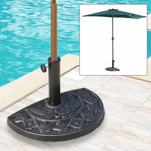 Outsunny Heavy-Duty Resin Parasol Umbrella Base Outdoor Garden