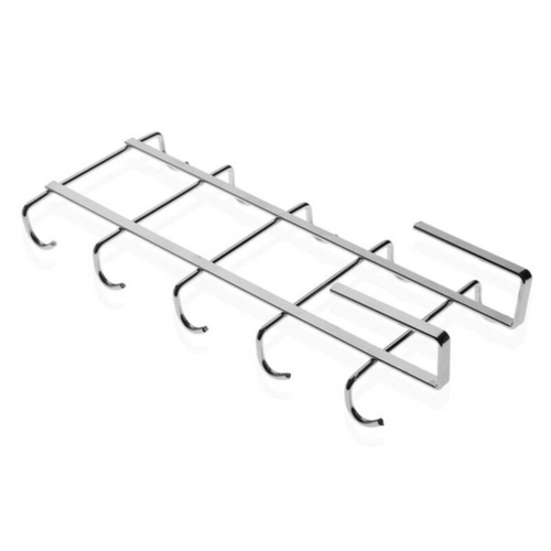 Cup hanger Versa Steel Chromed (12 x 5 x 28 cm)