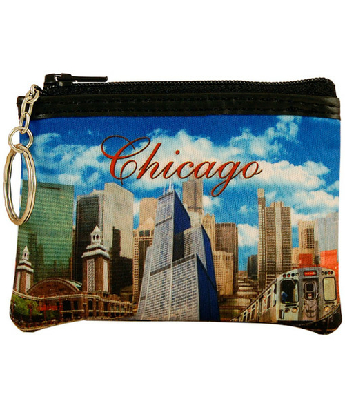 Americaware SPCHI01 Chicago Full Color Coin Purse