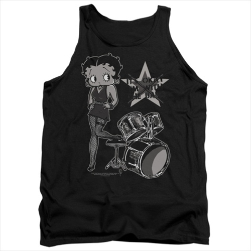 Boop-With The Band - Adult Tank Top, Black - 2X