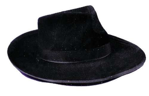 Costumes For All Occasions GA27BKLG Gangster Hat Black Large