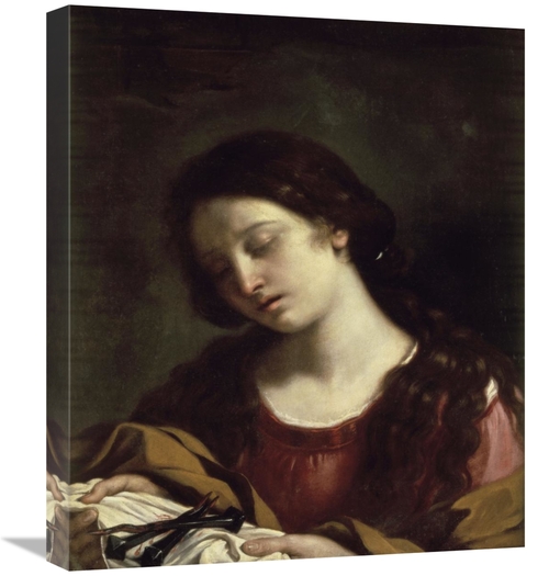 Global Gallery GCS-282158-22-142 22 in. The Magdalen Contemplating the