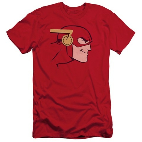 Trevco Jla-Cooke Head Short Sleeve Adult 30-1 Tee- Red - XL