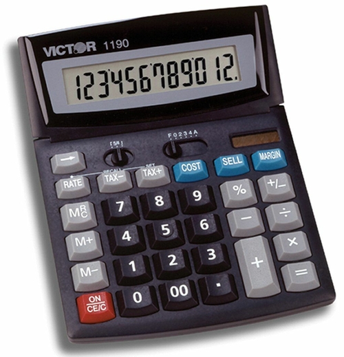 Victor Technology 1190 Standard Function Calculator