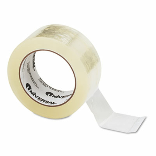 Universal 53200 Box Sealing Tape- 2 in. x 110 yards- 3 in. Core- Clear