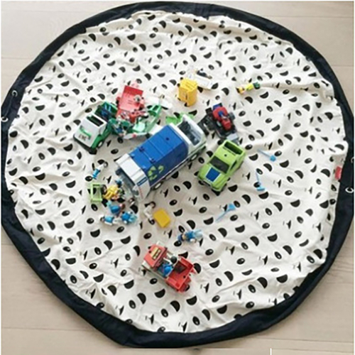 Toy Storage Mat Drawstring Durable Canvas