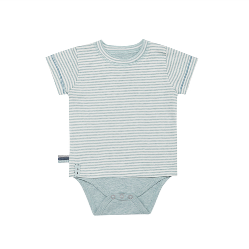 OrganicEra Organic S/S Tshirt Body,Striped