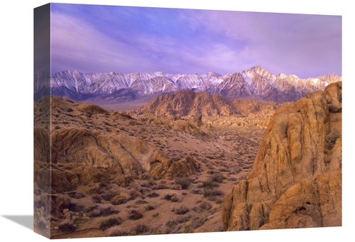 Global Gallery GCS-396317-1216-142 12 x 16 in. Sierra Nevada Range Fro