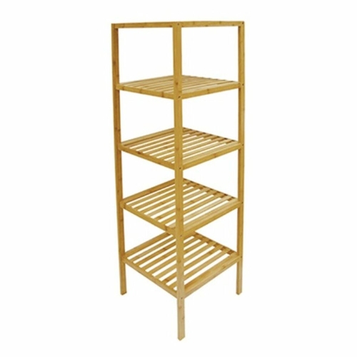 Shelves DKD Home Decor 37 x 37 x 140 cm Bamboo