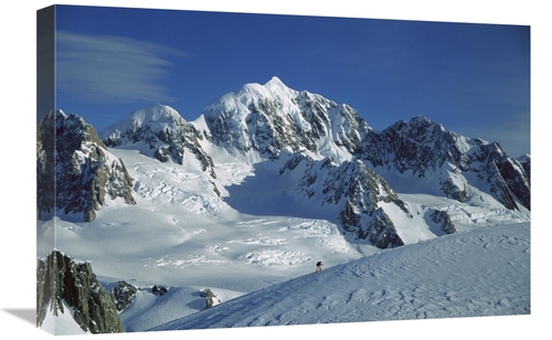 Global Gallery GCS-453403-1624-142 16 x 24 in. Ski Mountaineer Near Su